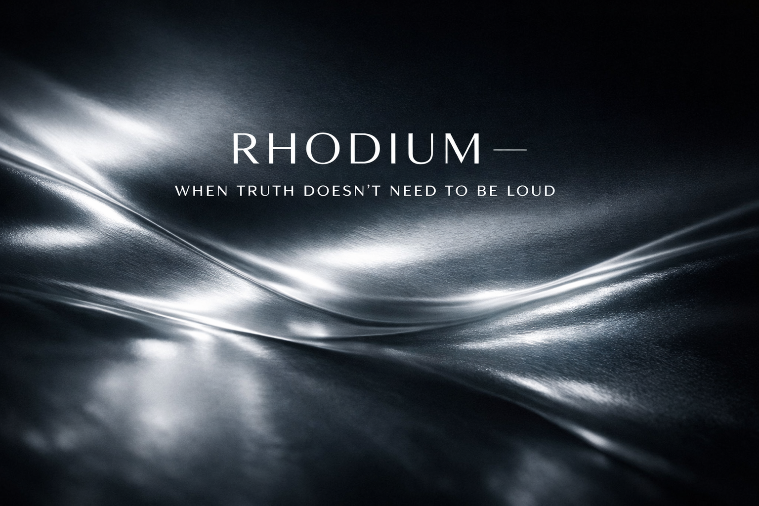 Rhodium — Often Overlooked