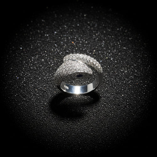SNAKE OF DAWN — Sterling Silver Ring