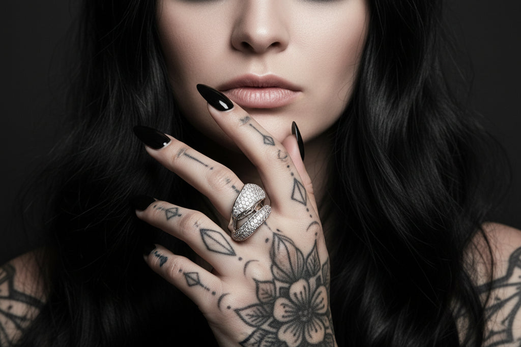 SNAKE OF DAWN — Sterling Silver Ring