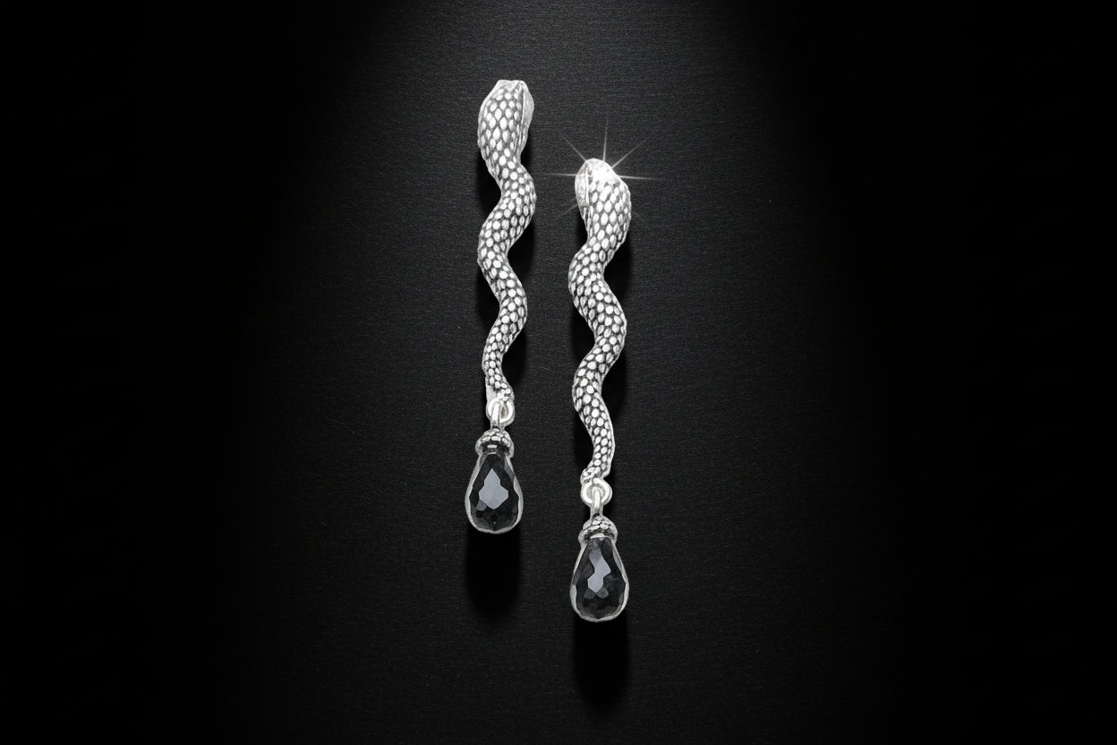 SERPENT FALL — Drop Earrings