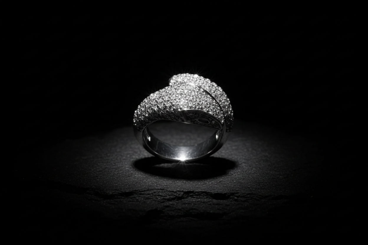SNAKE OF DAWN — Sterling Silver Ring