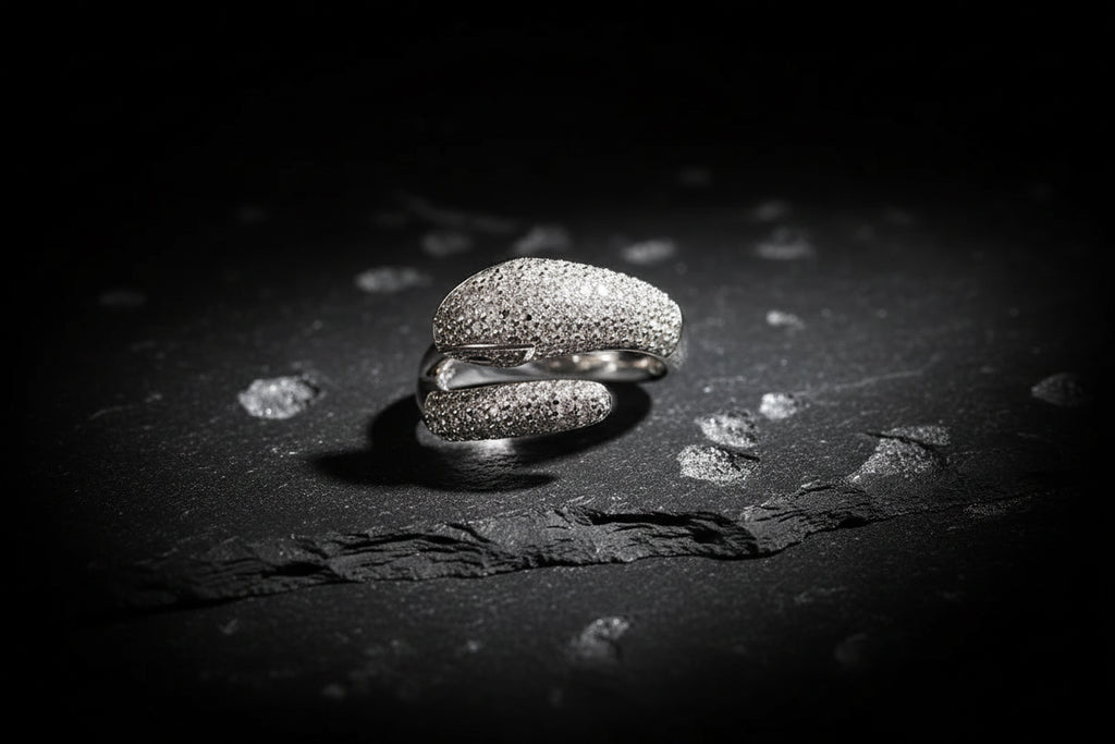 SNAKE OF DAWN — Sterling Silver Ring