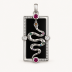 BLACK MIRROR — clean packshot view of Noctara jewelry