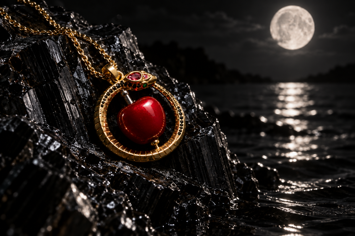 EDEN — moonlit hero view of Noctara jewelry